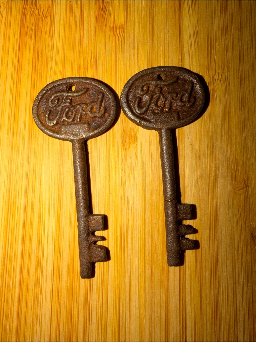 Ford Brown Cast Iron Key Wall Hooks